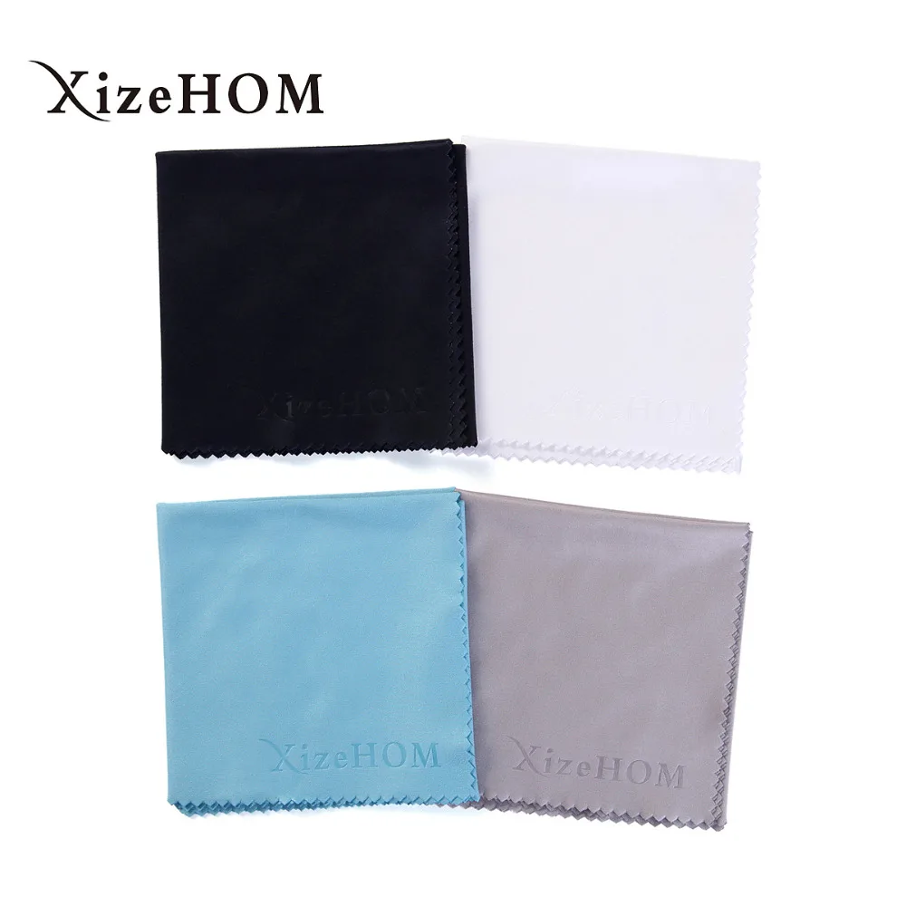 XizeHOM Microfiber Cleaning Cloth for Glasses Spectacle Lens Screen Camera Household Cleaning Tools Accessories (20*20cm/16pcs)