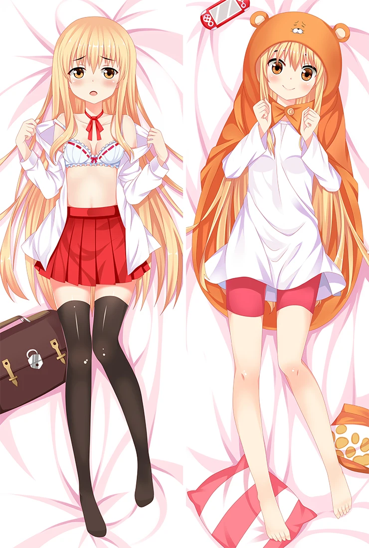 Japanese Anime Himouto! Umaru chan Doma Umaru Pillow Case Cover Hugging Body Anime Dropshipping Bedding Covers 58061 Dakimakura