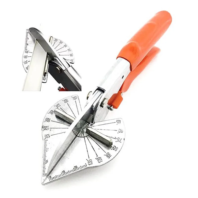 45 degree adjustment scissors Edge banding universal angle scissors Multi-function electric wire slot cutter