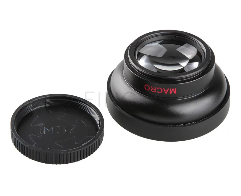 0.45X Super Wide Angle Lens + 12.5X Macro Camera Lens 37mm Thread Mount