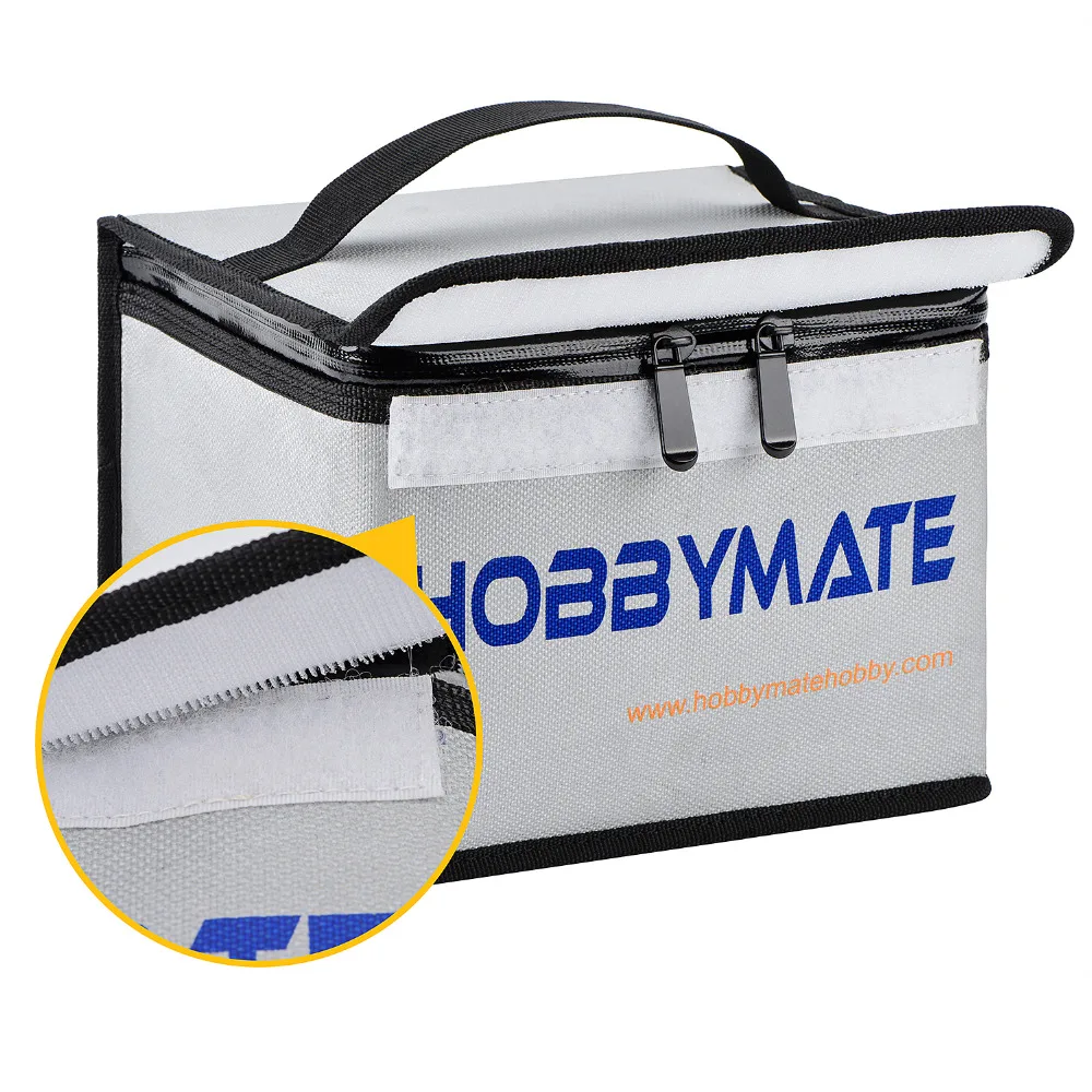 HOBBYMATE Lipo Battery Safe Bag LiPo sacks Guard Fireproof - for Lipo Battery Charge & Storage Bag  waterproof