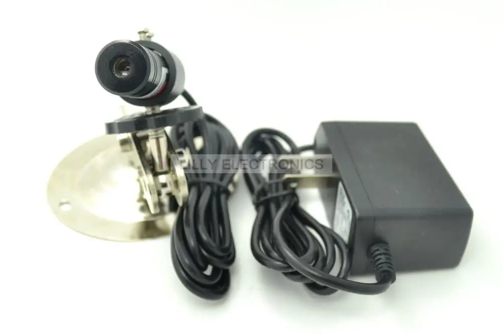 830nm 200mw IR Infrared Focusable Dot Laser Module w/ Adapter w/ Mount 16x68mm