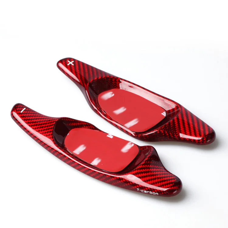 Car Accessories Carbon Fiber Shifter Paddle Steering Wheel Extension Shift For Audi S3 S6 S8 SQ5 RS5 RS7 R8 2014 2015 Car Cover