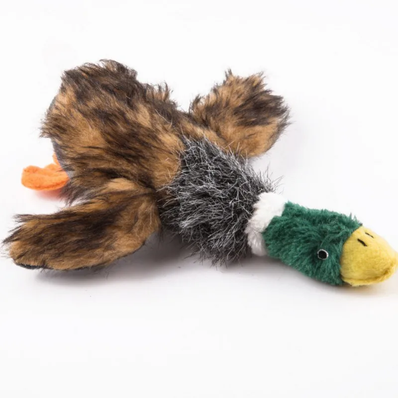 Classic Dogs Toys Stuffed Squeaking Duck Dog Toy Plush Puppy Honking Duck for Dogs Pet Chew Squeaker Squeaky Toy