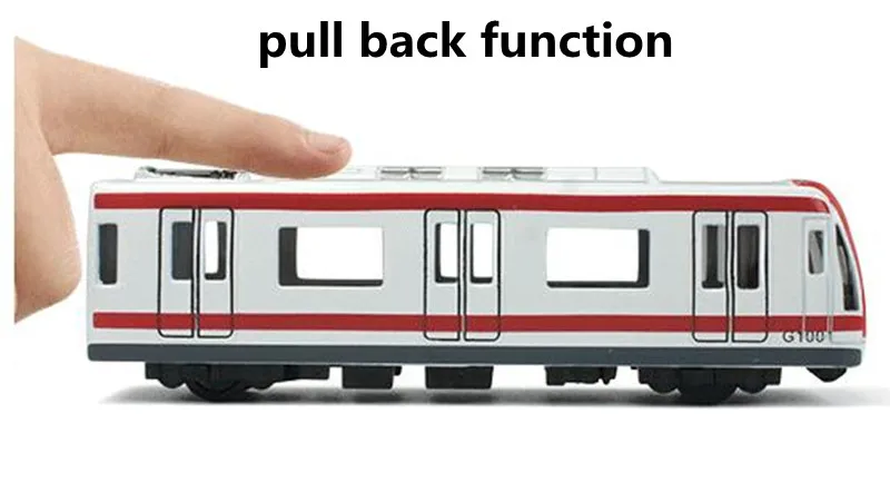 1:87 alloy trains models,high simulation subway vehicle model,pull back function,toy vehicles,educational toys,free shipping