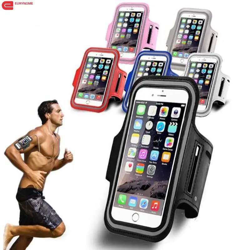 Sport Armband for Samsung Galaxy A14 A24 A34 A54 A55 A53 A23 A13 Case Soft Belt Travel Gym Waterproof Running Armband Phone Bag