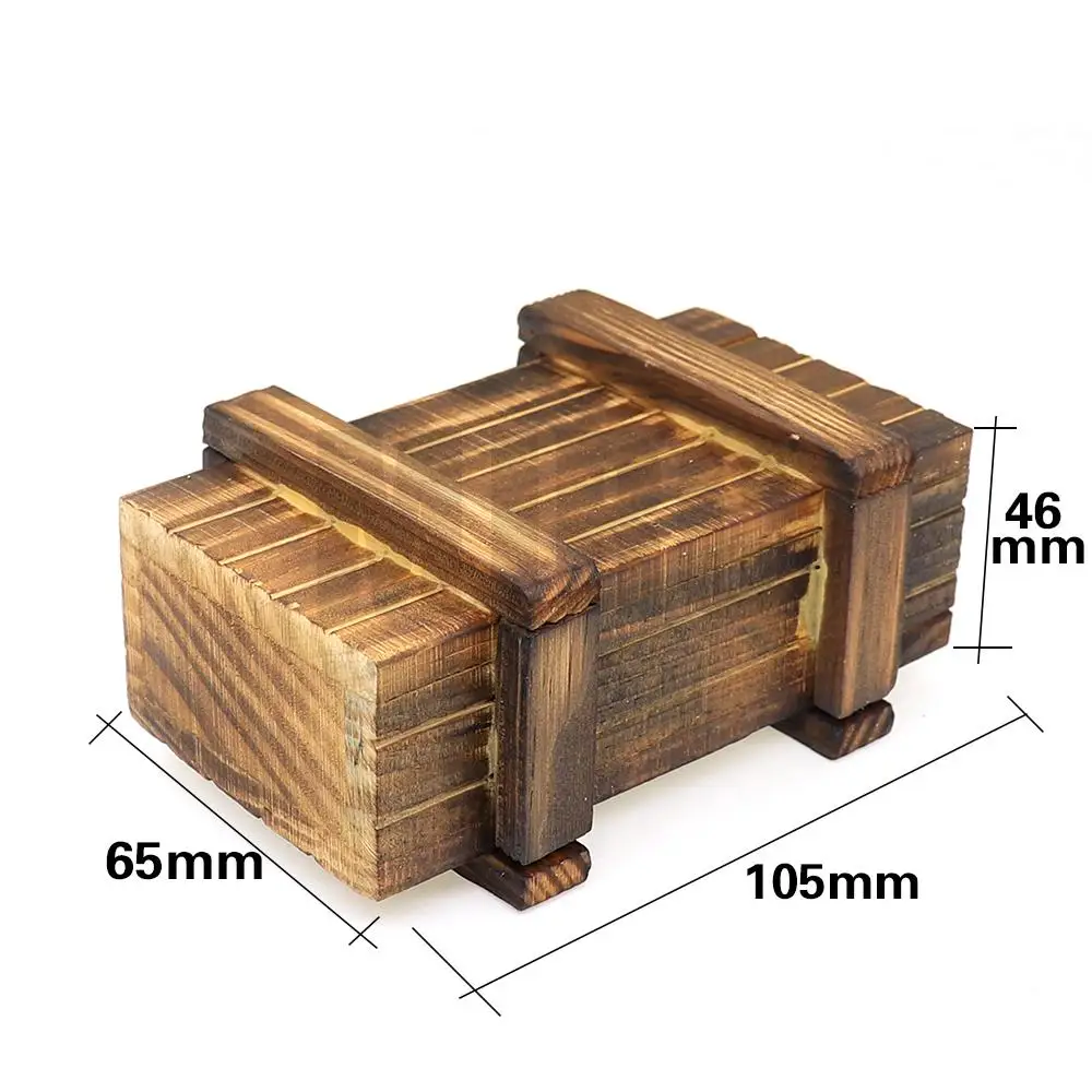 Ajrc Rc Rock inoler 1:10 Accessoires Décoratifs Boîte À Essieux Boîte En Bois Pour Axial Scx10 D90 D110 Tamiya Cc01 Trx-4 Rgt Rc Car Parts