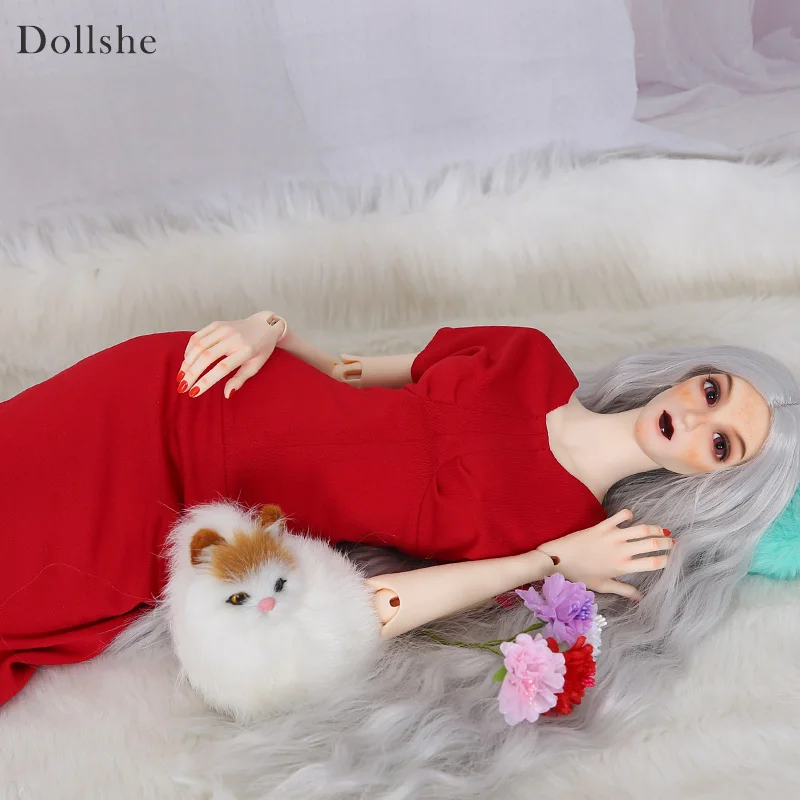 Кукла Dollshe craft DS Ausley Love 26F, Классическая шарнирная кукла для мальчиков, модель тела из смолы, 1/3