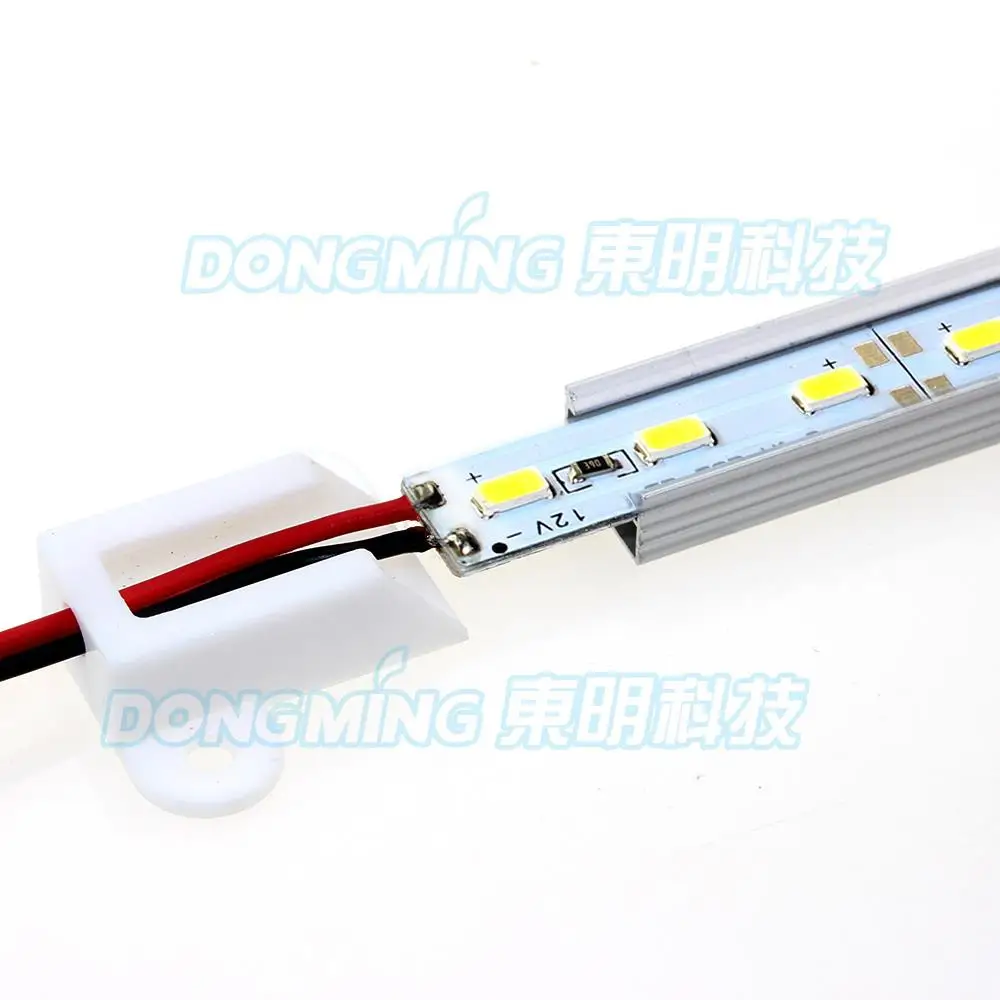 Imagem -03 - Smd m 72 Levou Gabinete Barra de Luz da Liga de Alumínio Perfil 12 v Duro Luces Led Strip Bar Luzes da Cozinha Interior Dc12v Peças Lote 5630