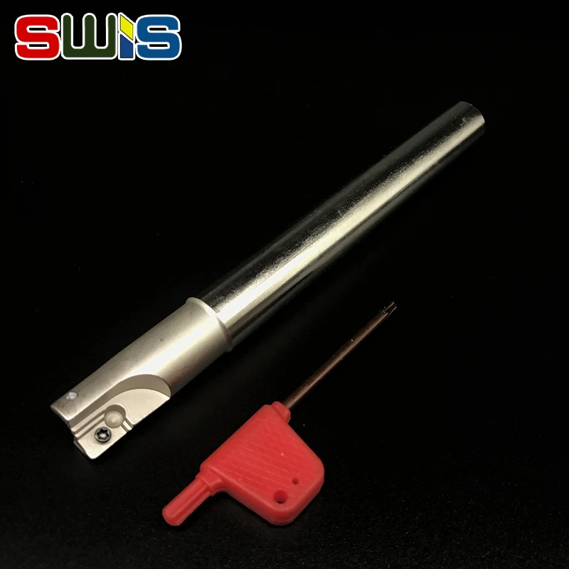 R390 C16 16 150 16mm 150 롱 밀링 커터 홀더, 러핑 포켓 슬릿 플런지 숄더 복사 밀링, apmt1135 용
