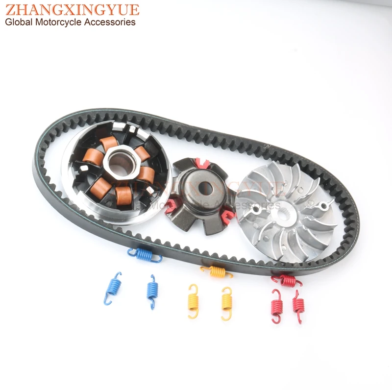 842 Belt Racing Variator Set For GY6 125cc 150cc 152QMI 157QMJ Chinese Scooter Motorcycle Moped Go Kart distribution 1K 1.5K 2K