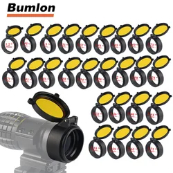 30-69MM Trong Suốt Súng Trường Phạm Vi Ống Kính Lật Lên Nhanh Chóng Mùa Xuân Bảo Bảo Vàng Khách Quan Lense Nắp súng Calibe 37-0073