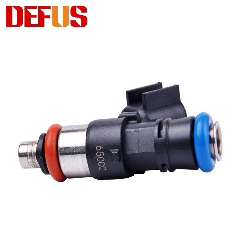 4 stuks brandstofinjector 0280158051   650CC Met Stekkers Connector Voor Gemodificeerde Auto 12 Gaten Hoge Prestaties Bico Nozzle Injectie NIEUW