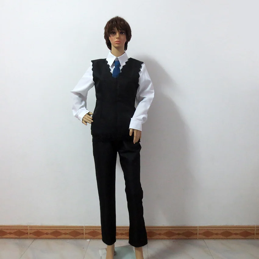 

Katekyo Hitman Reborn! Tsunayoshi Sawada Tsuna Cosplay Costume Anime Uniform For Christmas Halloween Customize Any Size