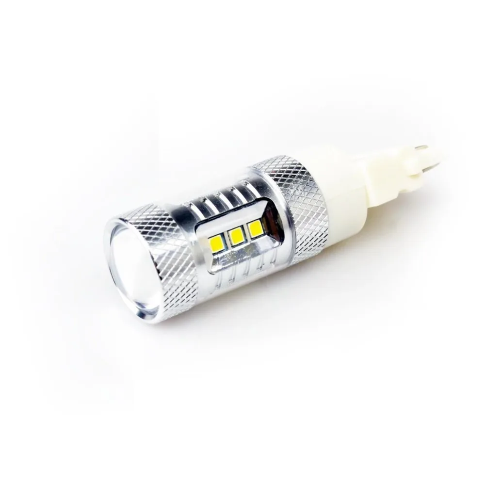 3157 P27/7W W2.5X16Q 12V 24V 6500K Blanc Pur LED Ampoule de Voiture 15X1W 2323SMD for Clignotant Feu de Freinage Lumissre de