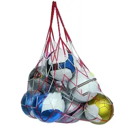 Fußball Netto 10 Bälle Tragen Net Tasche Tragbare Fußball Bälle Net Tasche für Outdoor Sport