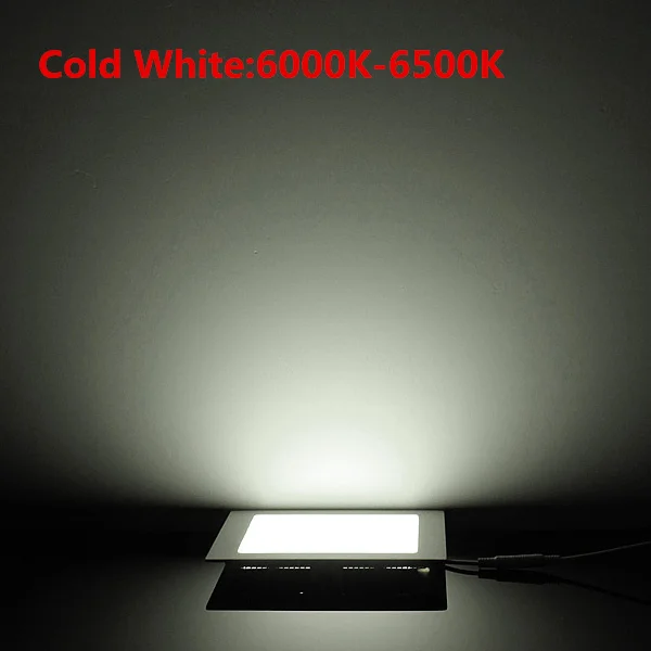 Ultra thin 3W 4W 6W 9W 12W 15W 25W dimmable LED downlight Square LED panel / painel light lamp  for bedroom luminaire