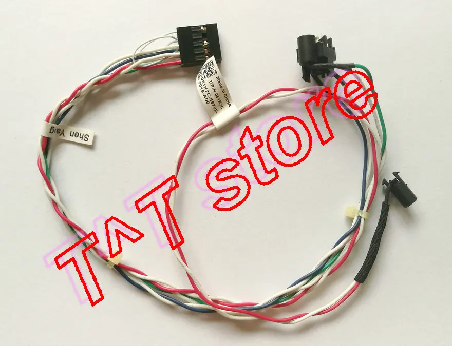 New original for Vostro 430 V430 Mini Tower Power Button Switch Cable 51K2C 051K2C CN-051K2C test good free shipping