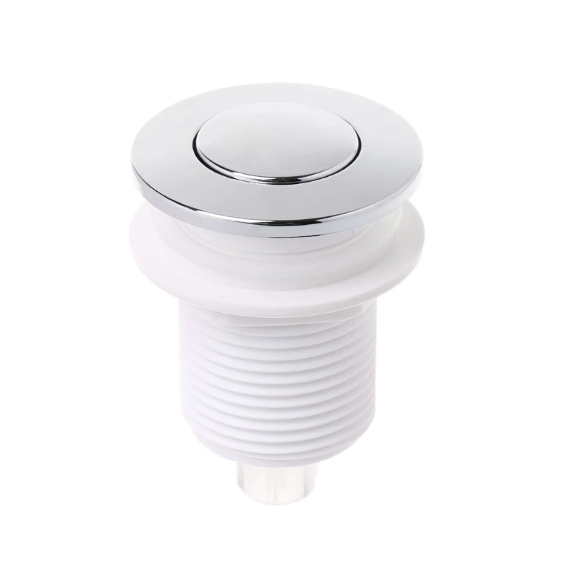 Useful 28mm/32mm Push Air Switch Button For Bathtub Spa Waste Garbage Disposal Switch