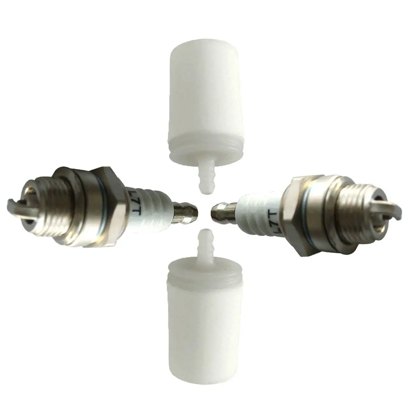 Fuel Filter Spark Plugs Fits HUSQVARNA 50 51 55 61 268 272 XP 345 Chainsaw