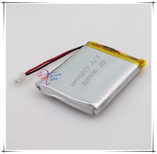 XHR-2P 2,54 3,7 V 5200 mAh 915176 905075   Notstromversorgung für Polymer-Lithium-Batterien