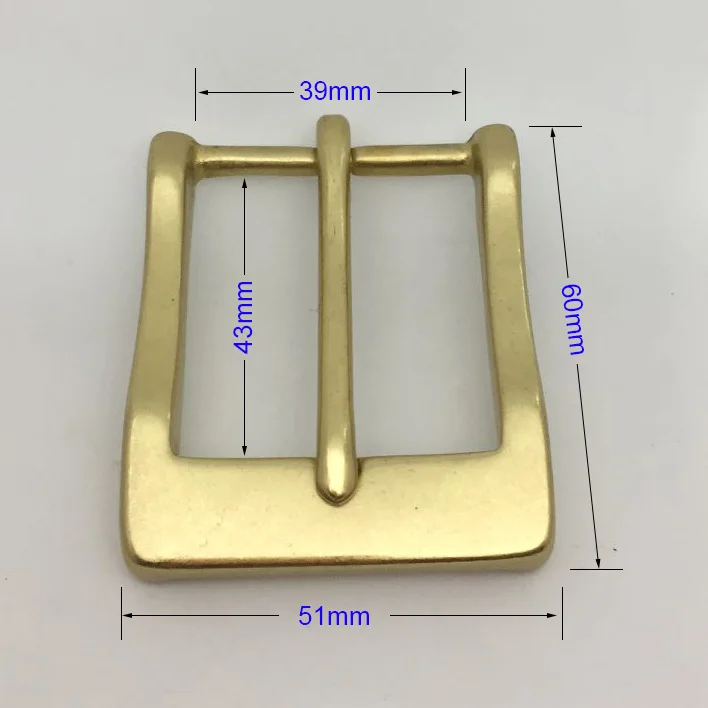 NEW Solid brass Metal pin Belt Buckles Fashion Men Women 1.5\