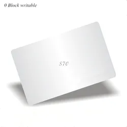 13.56Mhz M4k S70 7byte UID changeable Card 0 block writable Chinese Magic Card