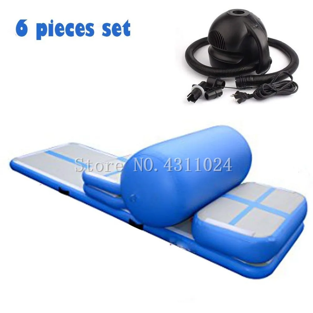 

Free Shipping A Set (include 6 Pieces)inflatable air track cheap tumbling track for exercise gymnastic flooring with free pump