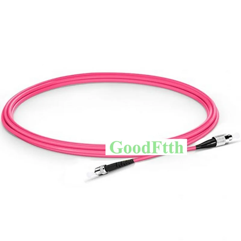 

Fiber Patch Cord FC-ST ST-FC OM4 Simplex GoodFtth 1m 2m 3m 4m 5m 6m 7m 8m 10m 15m 6pcs/Lot