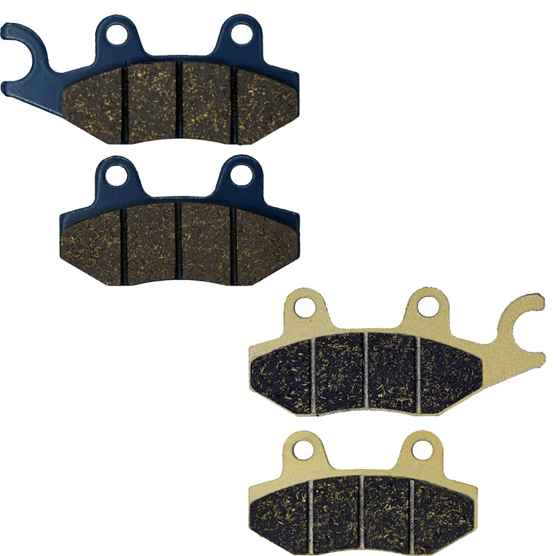 Motorcycle Brake Pads Front L+R For KAWASAKI KAF1000 Mule Pro DX DXT Diesel EPS LE 2016-17/MASSIMO250 Gunner S 500Alligator15-16