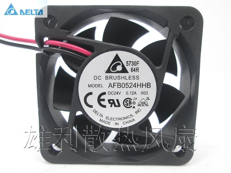 

original for delta AFB0524HHB 24V 0.12A 5015 cm 5CM inverter cooling fan