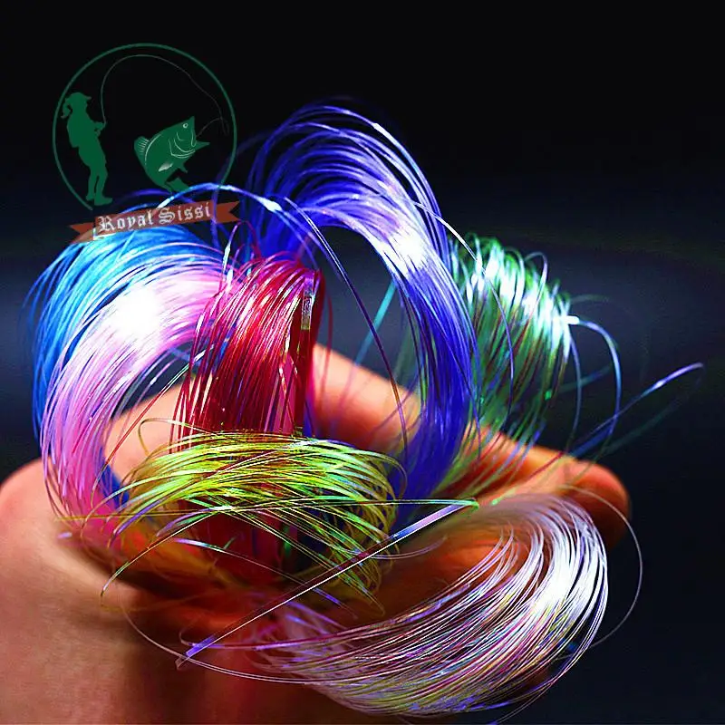 Total 1000strands 4packs set Ice Wing Fiber flat flash Tinsel crystal flashabou saltwater streamer flies fly tying materials