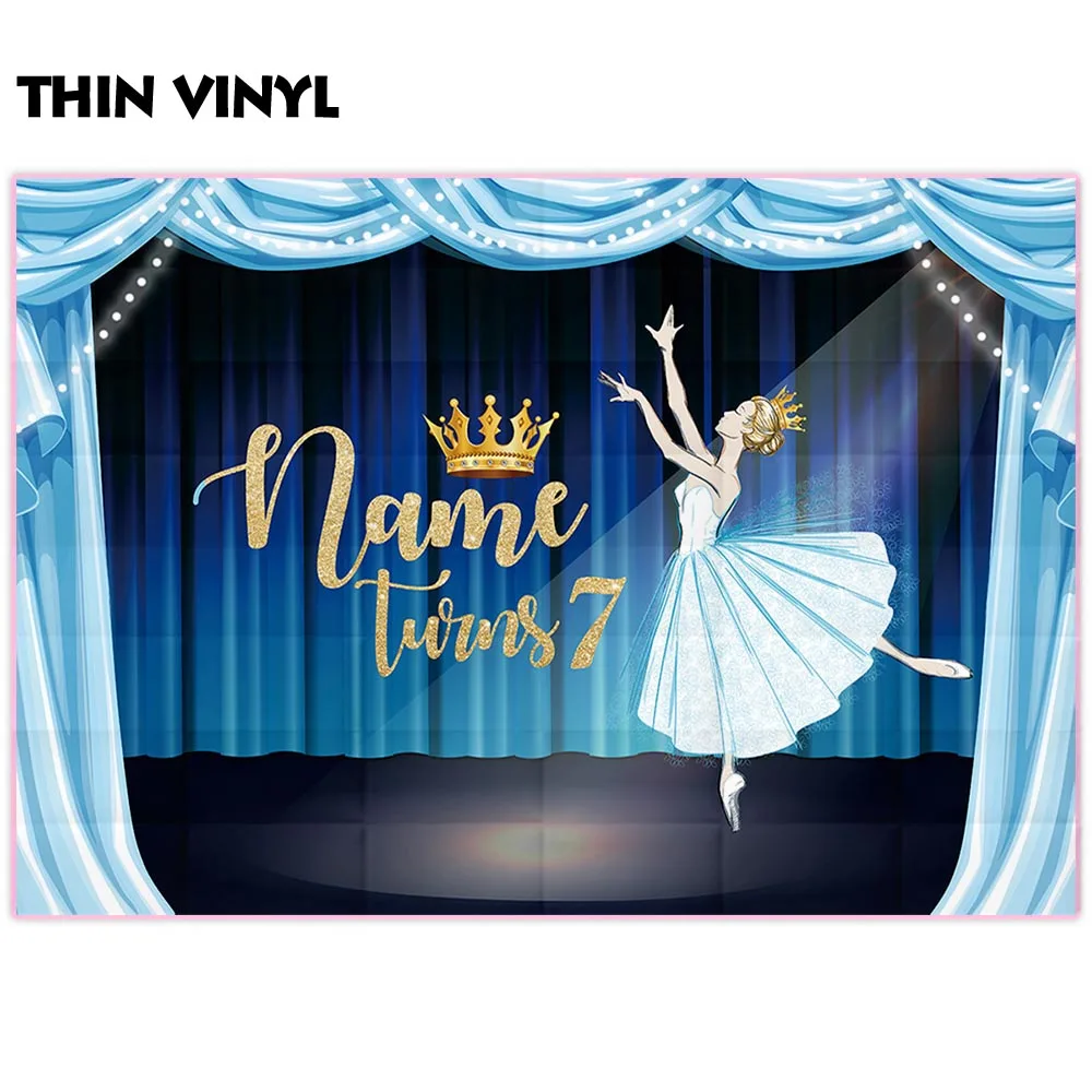 Allenjoy Nền Cho Studio Ảnh Xanh Dương Ba Lê Thái Giai Đoạn Đảng Phông Nền Chụp Ảnh Photocall Để Chụp Trang Trí Tùy Chỉnh