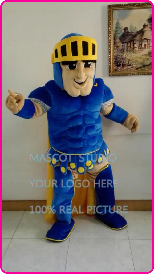 

mascot blue knight mascot spartan trojan cotume custom fancy costume anime mascotte theme fancy dress carnival costume