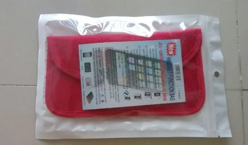 Mobile phone signal shielding bag ,anti radiation bag,cell anti radaition cover 3G | 4G | 5G EMR-F-P Protection(10pcs/lot)