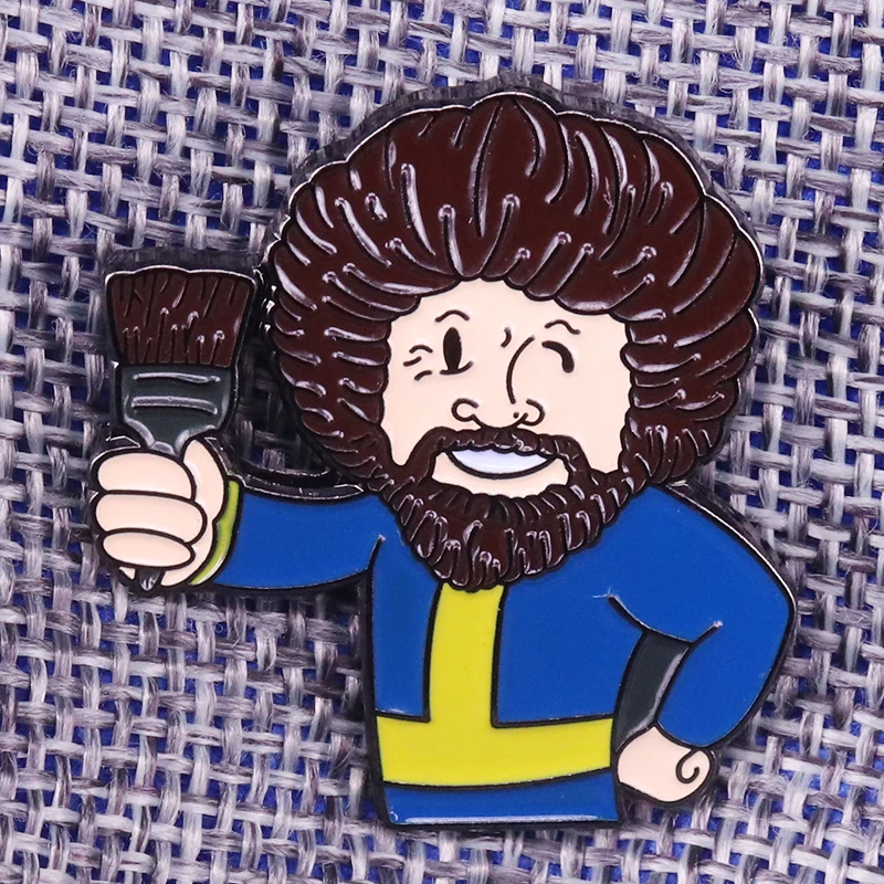 Bob Ross Pin