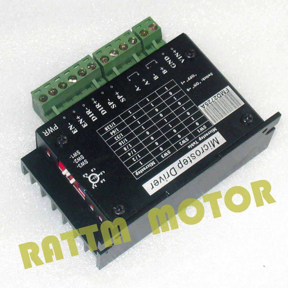 Kit controller a 3 assi, driver motore passo-passo FMD2740A 40V, 2.5A ,128 microstep con scheda breakout CNC a 5 assi tipo V5