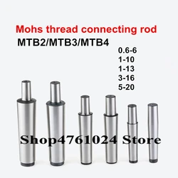 1 pcs MTB2/MTB3/MTB4 per B10 B12 B16 B18 B22 Morse Taper Shank Drill Mandrino Arbor di Perforazione tornio 0.6-6/1-10/1-13/3-16/5-20