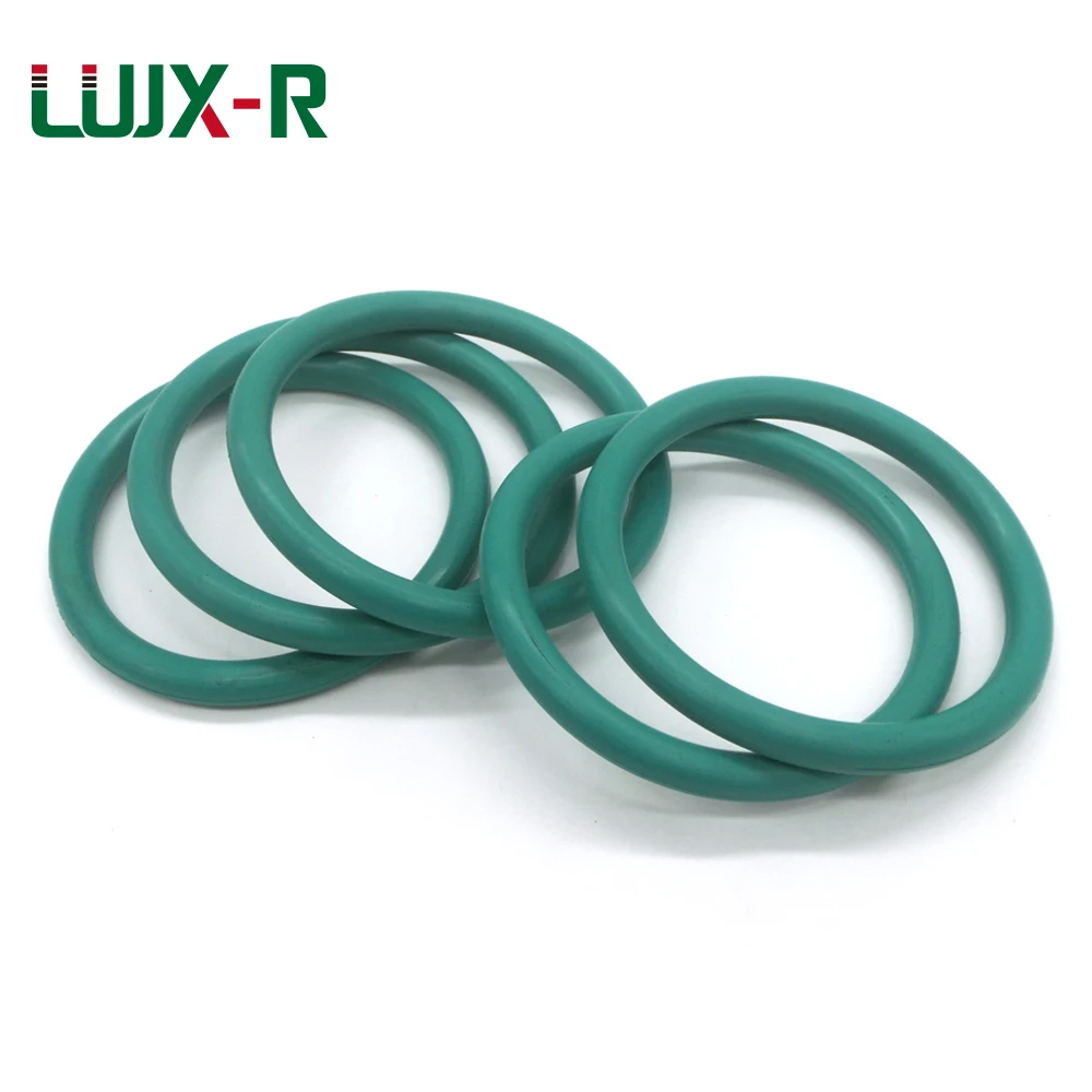 LUJX-R 5pcs O Ring Seal 6mm Green Ozone Resistance O-Ring OD50/55/60/65/70/75/85/90/100/105/110 Oil Sealing Washer Rings Gasket