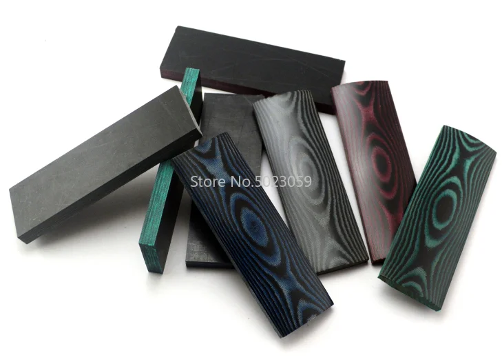 1 Tay Cầm Dao Chất Liệu Micarta Vỏ Miếng Dán Bên Trong Tàu cho TỰ LÀM Tay Cầm Dao Thủ Công Cung Cấp 120X40X8 MM