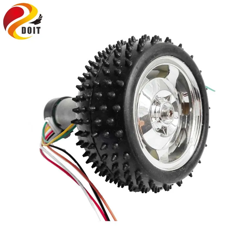 Um conjunto de acessórios para chassi de carro robô com largura da roda de 85 mm 31 mm, motor de 25 mm, acoplamento de cobre, suporte do motor, parafuso