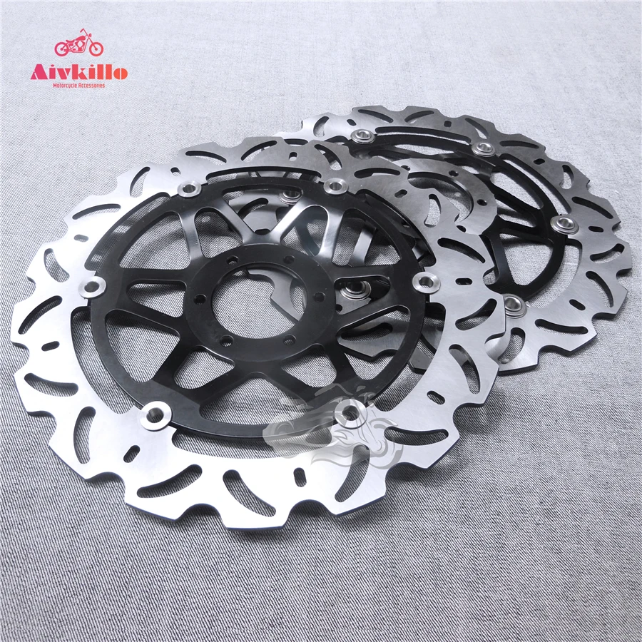 Motorcycle  Floating Front Brake Disc Rotor Fit For Honda CB1100SF X Eleven CBR1100XX Super Blackbird CB1300F