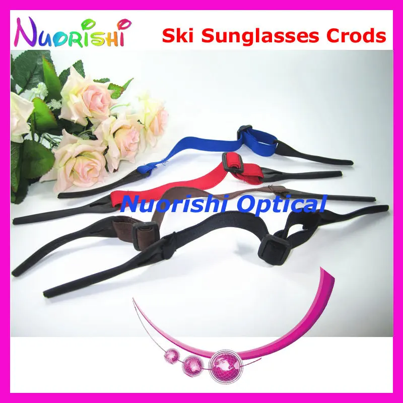 

10pcs Professional Skiing Bike Cycling Sports Elastic Eyewear Glasses Sunglass String Chain Cords Lanyard Free Shipping L659