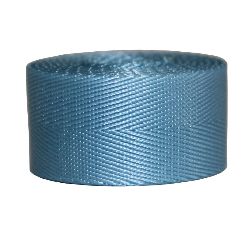 1 Inch 1.35mm Thickness 25mm 100% Nylon Webbing For Bag Strap Sky Blue Color  Hot Sale Color