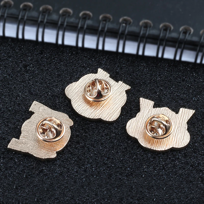 3 Pcs/Set Cartoon Brooches Cover Eye Mouth Monkey Enamel Pin Funny Kids Backpack Metal Badge Fashion Jackets Lapel Pins Jewelry
