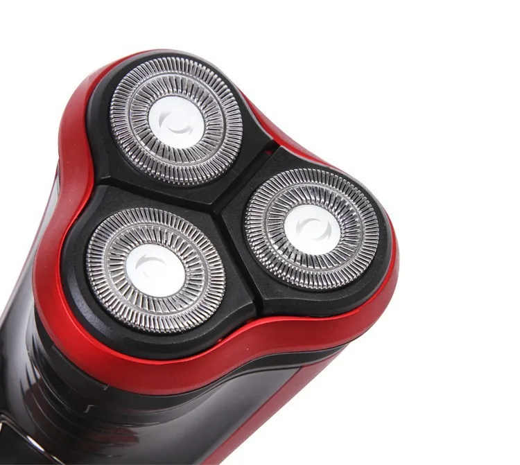 Kemei Electric Shaver Face Care Washable Beard Razor Men Shaver 3D Shaving Machine Rechargeable Trimmer