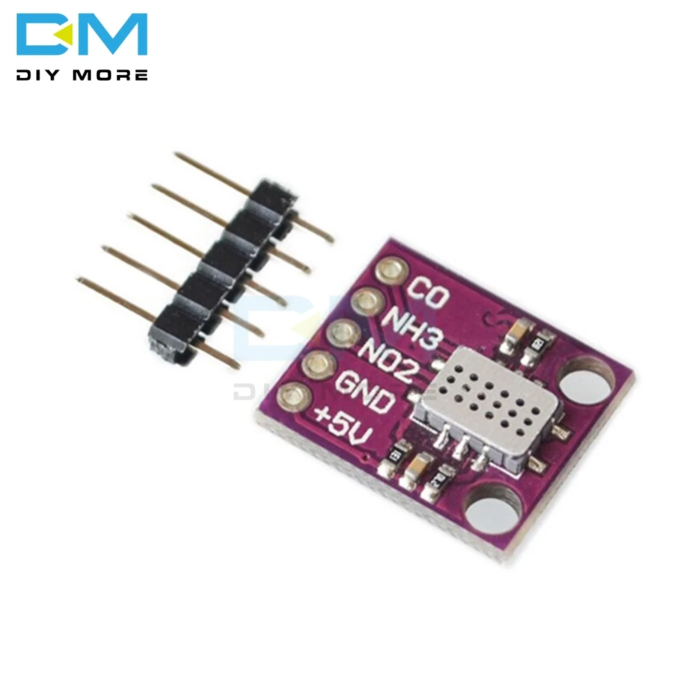 MICS-6814 Gas Sensor Board Module Air Quality CO VOC NH3 Nitrogen Oxides Gas Sensor 1000ppm