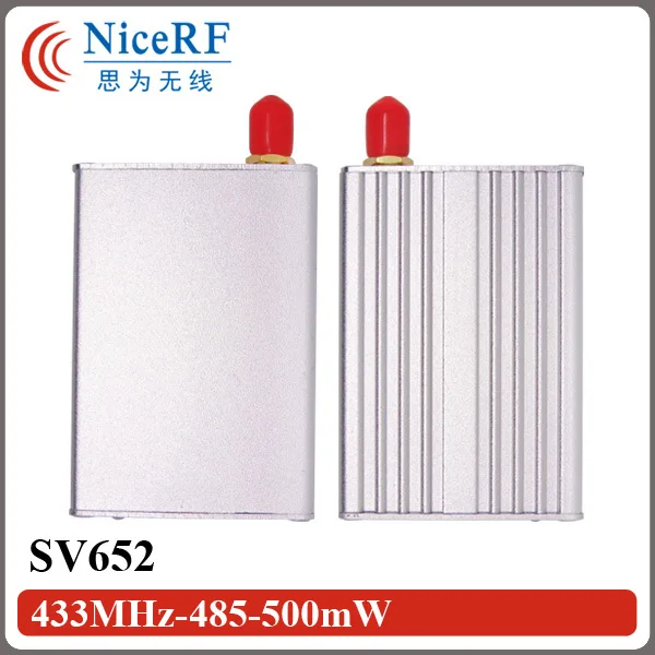 Imagem -03 - Conjuntos de Modem de Distância 500mw 3km Sv652 Rs232 868mhz Módulos de Transceptor de Dados sem Fio 2