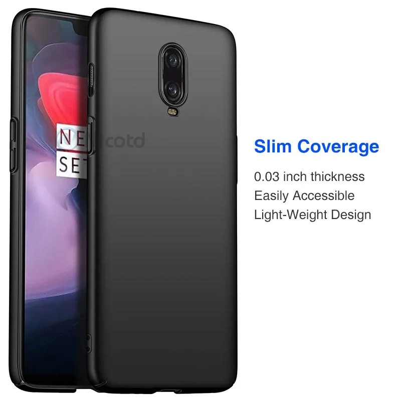 1+ Matte Case for Oneplus 6T 6 5 5T Hard PC Back Plastic Shell Coque For One plus Five for 1+6T Silky Phone Bag Cover Cases