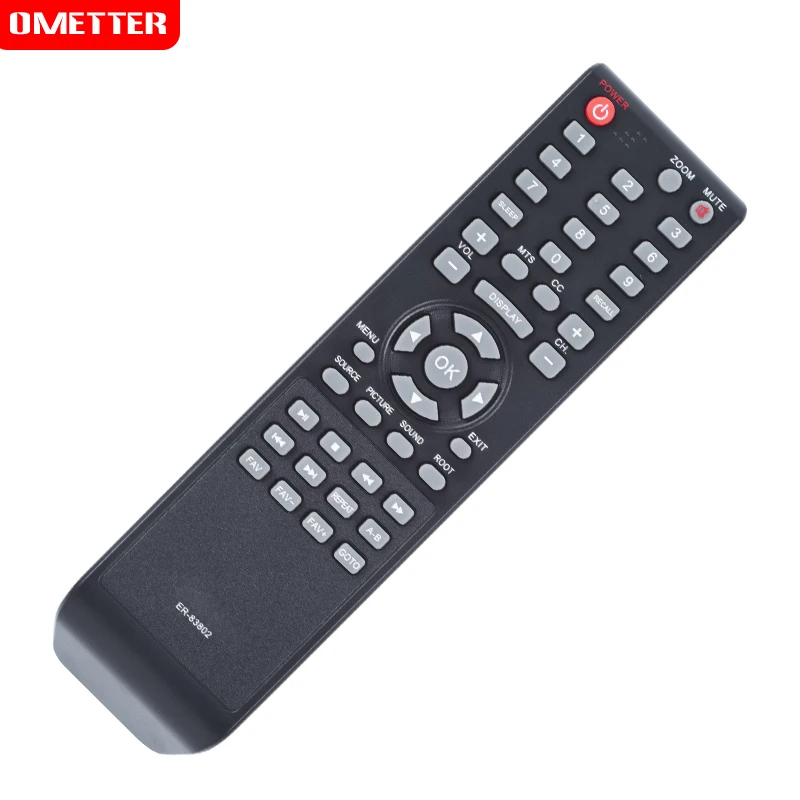 الأصلي عن بعد نقطة تفتيش تحكم عن بعد جديد للاستخدام ل هيسنس ER-83802 تحكم عن بعد تلفاز LCD